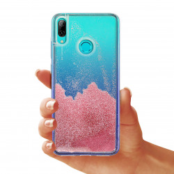ETUI LIQUID PEARL NA TELEFON HUAWEI Y7 2019 ROSE GOLD