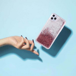 ETUI LIQUID PEARL NA TELEFON HUAWEI Y7 2019 ROSE GOLD