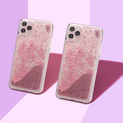 ETUI LIQUID PEARL NA TELEFON HUAWEI Y7 2019 ROSE GOLD
