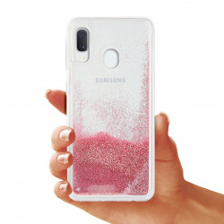 ETUI LIQUID PEARL NA TELEFON SAMSUNG GALAXY A20E ROSE GOLD