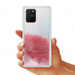 ETUI LIQUID PEARL NA TELEFON SAMSUNG GALAXY A91 / S10 LITE ROSE GOLD