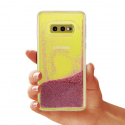 ETUI LIQUID PEARL NA TELEFON SAMSUNG GALAXY S10E ROSE GOLD