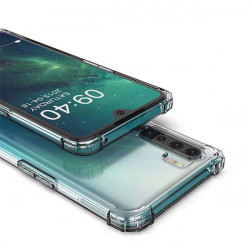 ETUI ANTI-SHOCK NA TELEFON OPPO A91 / RENO 3 TRANSPARENT