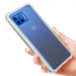 ETUI ANTI-SHOCK NA TELEFON MOTOROLA MOTO G 5G PLUS TRANSPARENT