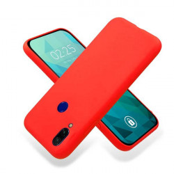 ETUI GUMA SMOOTH NA TELEFON XIAOMI REDMI 7 CZERWONY