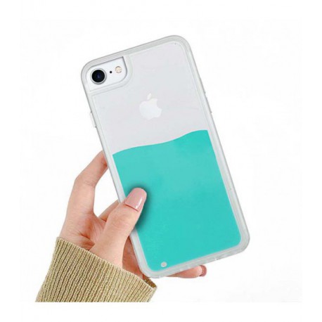 ETUI LIQUID FLUID NA TELEFON APPLE IPHONE 6 / 6S ZIELONY