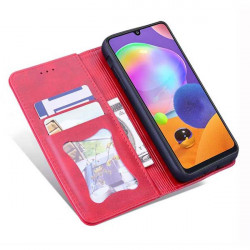 ETUI BOOK MAGNET SKÓRA NA TELEFON SAMSUNG GALAXY A51 CZERWONY