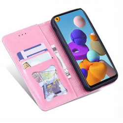 ETUI BOOK MAGNET SKÓRA NA TELEFON SAMSUNG GALAXY A51 RÓŻOWY