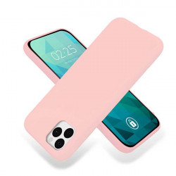 ETUI GUMA SMOOTH NA TELEFON APPLE IPHONE 11 PRO PUDROWY RÓŻ