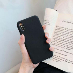 ETUI GUMA SMOOTH NA TELEFON ONEPLUS 7 PRO CZARNY