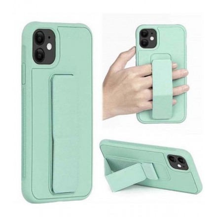 ETUI STAND BRACKET NA TELEFON APPLE IPHONE X / XS MIĘTOWY