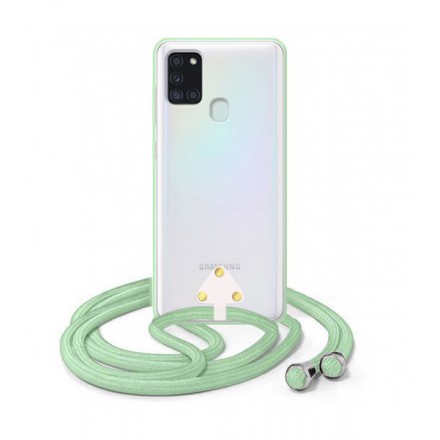 ETUI SUMMER CROSSBODY NA TELEFON SAMSUNG GALAXY A21S MIĘTOWY