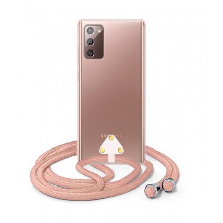 ETUI SUMMER CROSSBODY NA TELEFON SAMSUNG GALAXY NOTE 20 RÓŻOWY