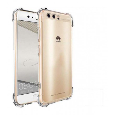 ETUI ANTI-SHOCK NA TELEFON HUAWEI P10 TRANSPARENT