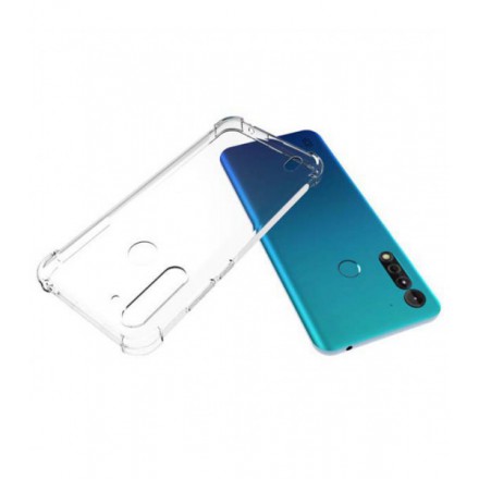 ETUI ANTI-SHOCK NA TELEFON MOTOROLA MOTO G8 POWER LITE TRANSPARENT