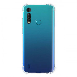 ETUI ANTI-SHOCK NA TELEFON MOTOROLA MOTO G8 POWER LITE TRANSPARENT