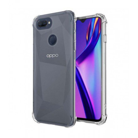 ETUI ANTI-SHOCK NA TELEFON OPPO A12 TRANSPARENT