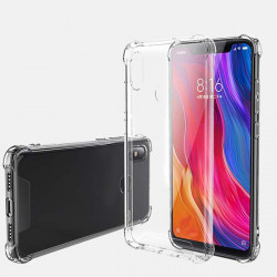 ETUI ANTI-SHOCK NA TELEFON XIAOMI MI8 TRANSPARENT