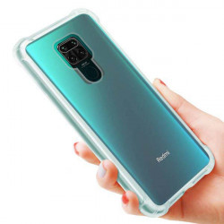 ETUI ANTI-SHOCK NA TELEFON XIAOMI REDMI NOTE 9 5G TRANSPARENT