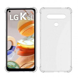 ETUI ANTI-SHOCK NA TELEFON LG K61 TRANSPARENT