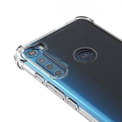 ETUI ANTI-SHOCK NA TELEFON MOTOROLA MOTO ONE FUSION PLUS TRANSPARENT