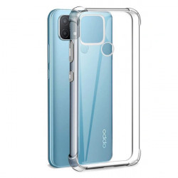 ETUI ANTI-SHOCK NA TELEFON OPPO A15 TRANSPARENT