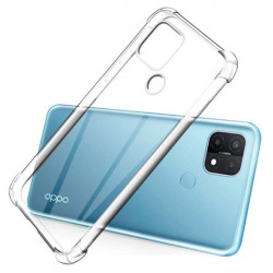 ETUI ANTI-SHOCK NA TELEFON OPPO A15 TRANSPARENT