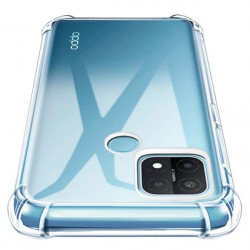 ETUI ANTI-SHOCK NA TELEFON OPPO A15 TRANSPARENT