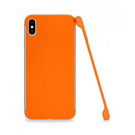 ETUI COBY SMOOTH NA TELEFON  APPLE IPHONE XS MAX POMARAŃCZOWY