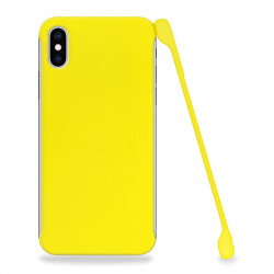 ETUI COBY SMOOTH NA TELEFON  APPLE IPHONE X / XS ŻÓŁTY